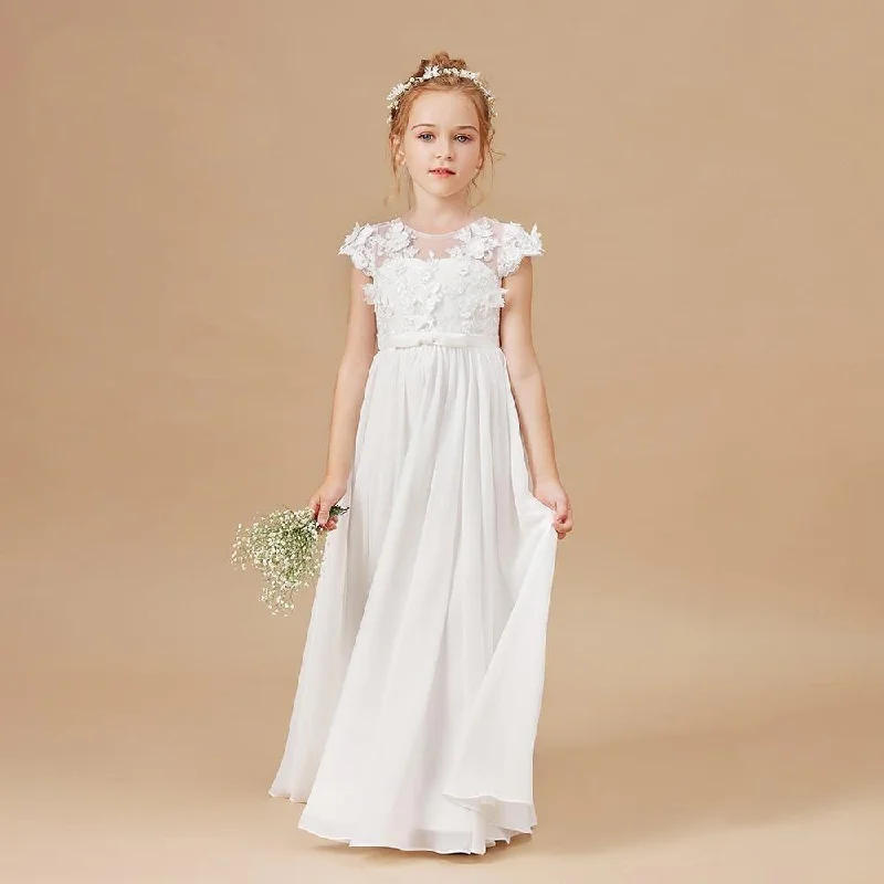 Elegant Flower Girl Pageant Dress