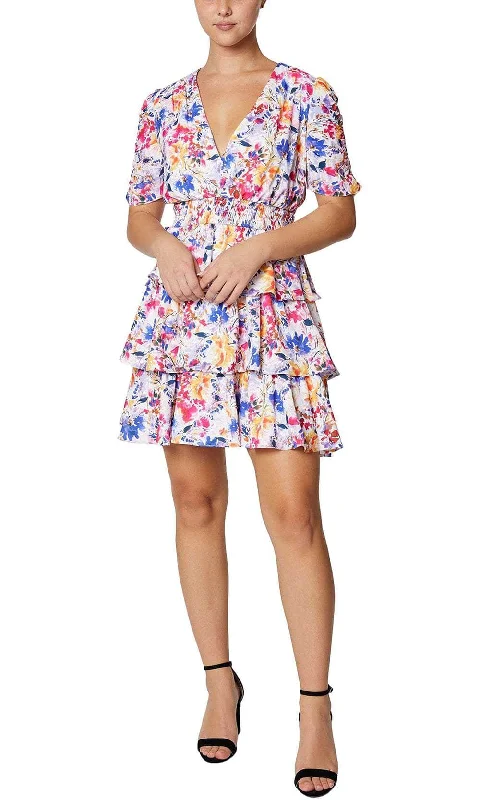 Laundry HV03D01 - Floral Tiered Casual Dress