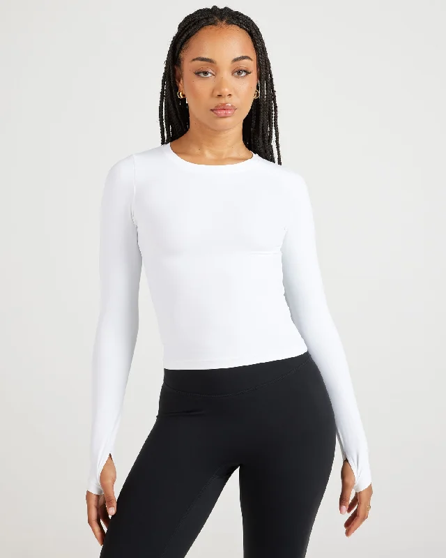 Airey Long Sleeve - White