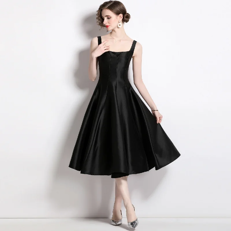 Vintage Simple Ball Evening Party Dresses