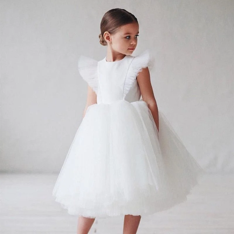 Spanish Style Flower Girl Dress