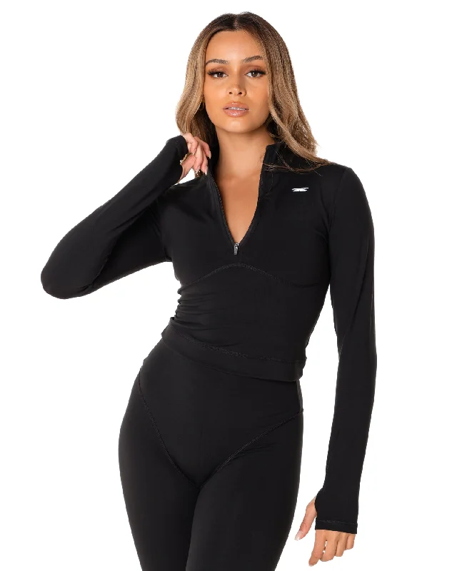 Auraluxe Long Sleeve - Black