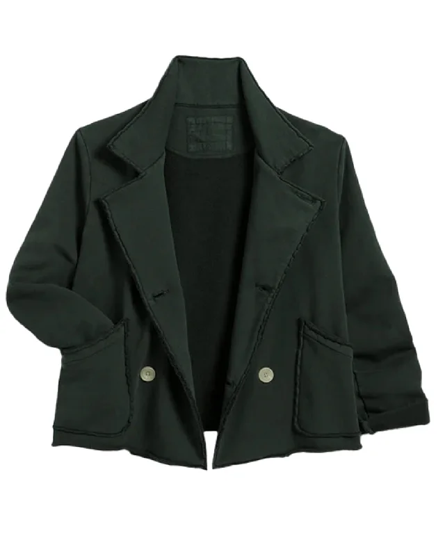 Evergreen Mini Belfast Crop Peacoat