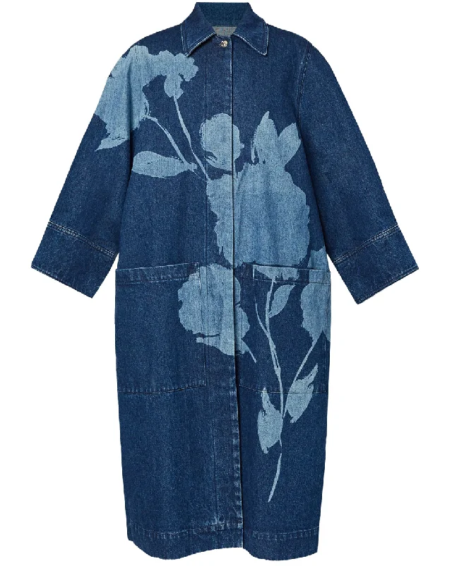 Indigo Denim Coat