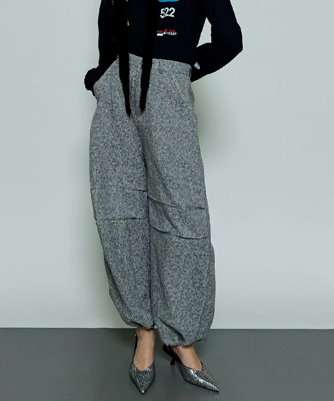 Comfortable Daywear 【SALE】Jacquard Volume Snow Pants