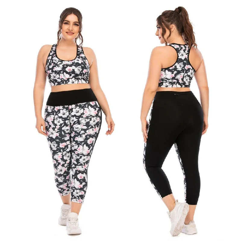 Women Plus Size Fitness Sporty Wear