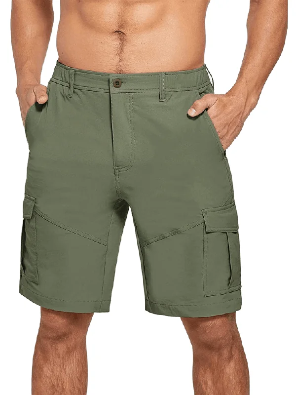 Men's Cotton Cargo Golf Shorts