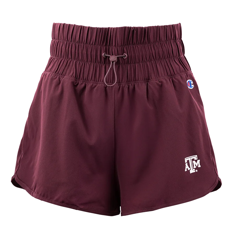 Texas A&M High Waist Woven Short