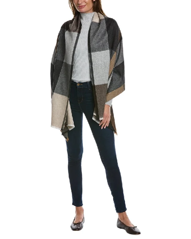 Bruno Magli Colorblocked Cashmere Wrap