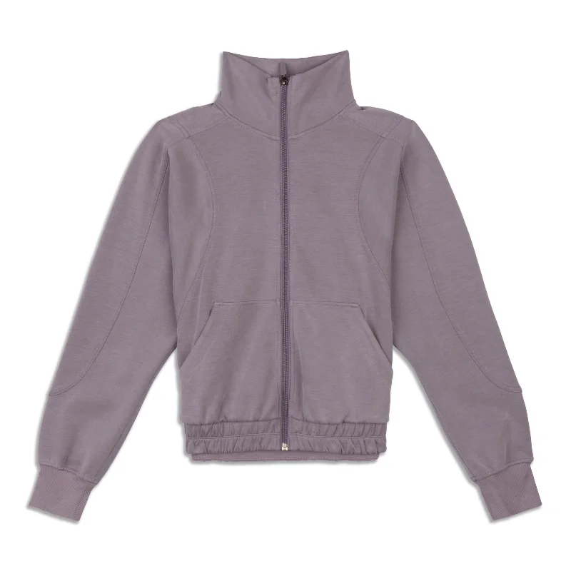 Brushed Softstreme Funnel Neck Zip Up - Resale