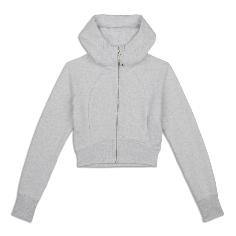 Scuba Full-Zip Cropped Hoodie - Resale