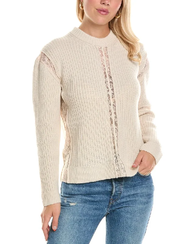 SIMKHAI Ruba Wool & Cashmere-Blend Sweater