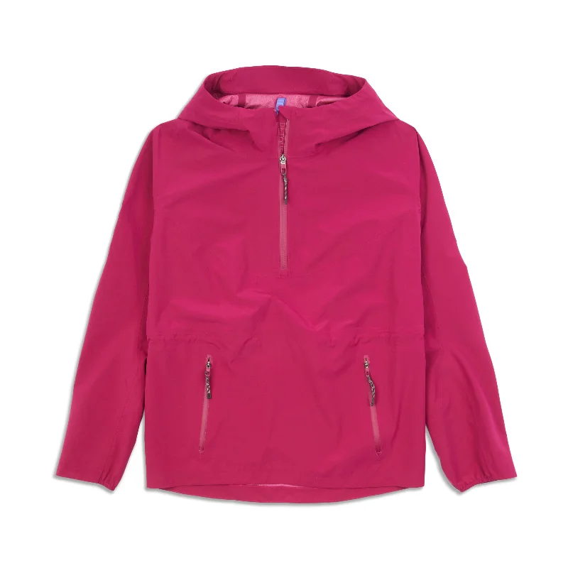 Stretch Waterproof Hiking Half-Zip Pullover - Resale