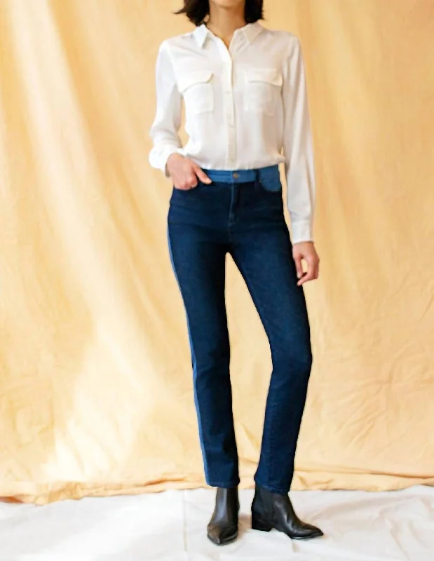 Kinney Skinny Jean In Dark Indigo