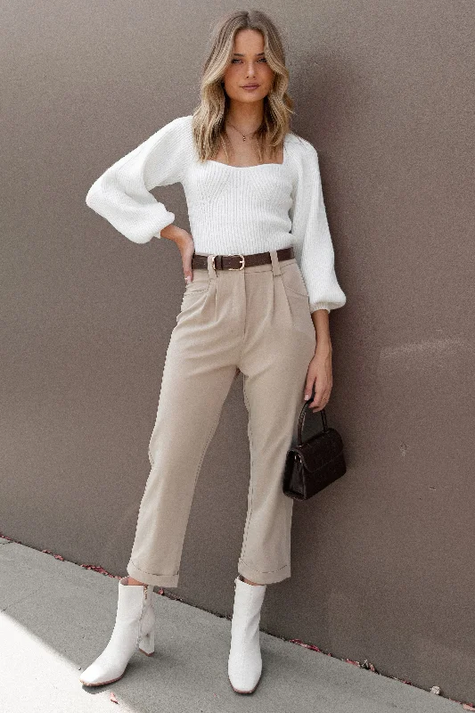 Lexie Pants - Beige