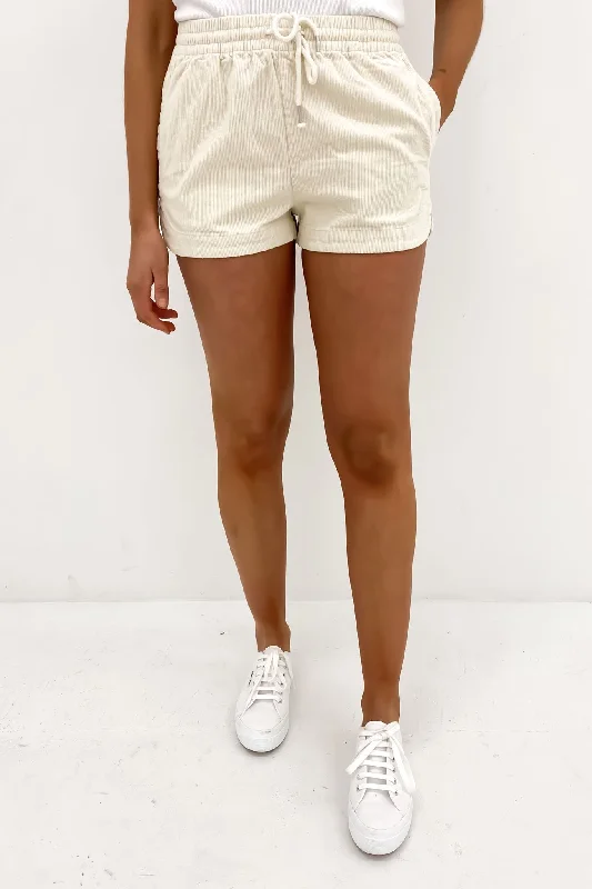 Mazzy Corduroy Short Sand