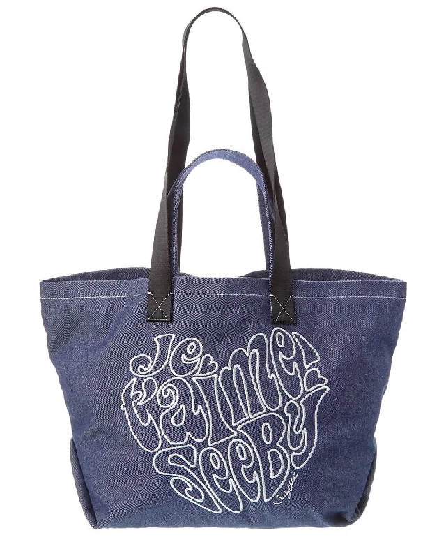 See by Chloé Je T'aime Denim Tote