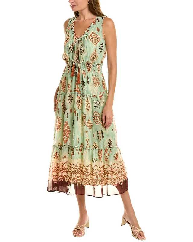 Taylor Smocked Maxi Dress