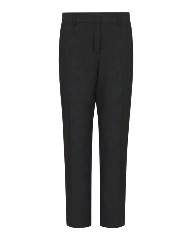 Women's Prua Straight Leg Trouser In Black