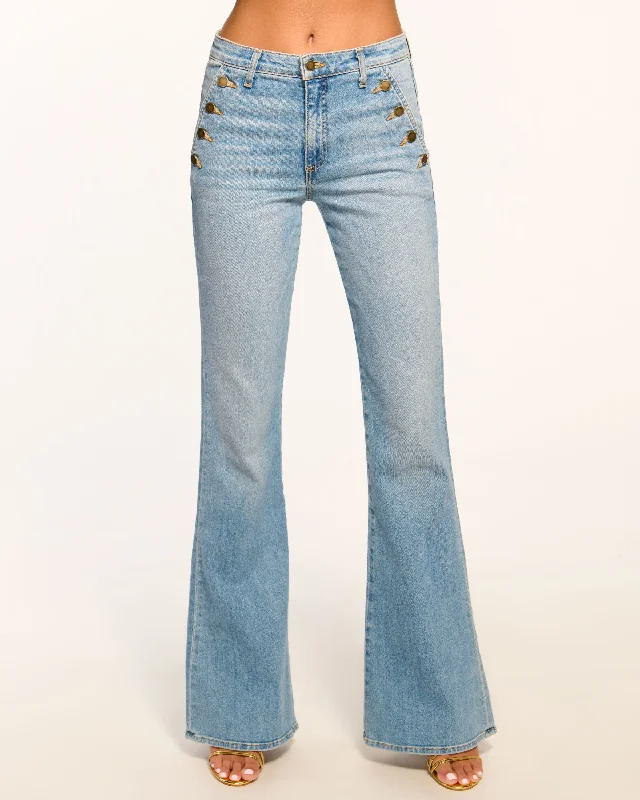 Helena High-Rise Flare Jean