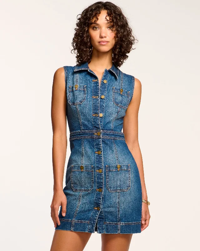 Katalina Denim Mini Dress